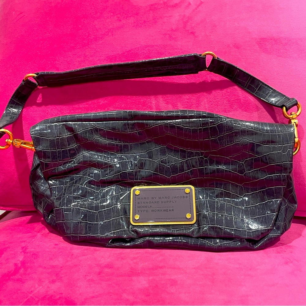 Marc by Marc Jacob's "Croc of Q" Linda Bag